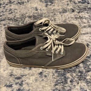 Vans Women’s Charcoal Lace-Up Sneakers